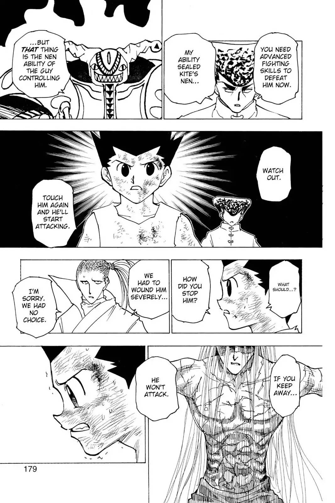 Hunter X Hunter chapter 222 page 13