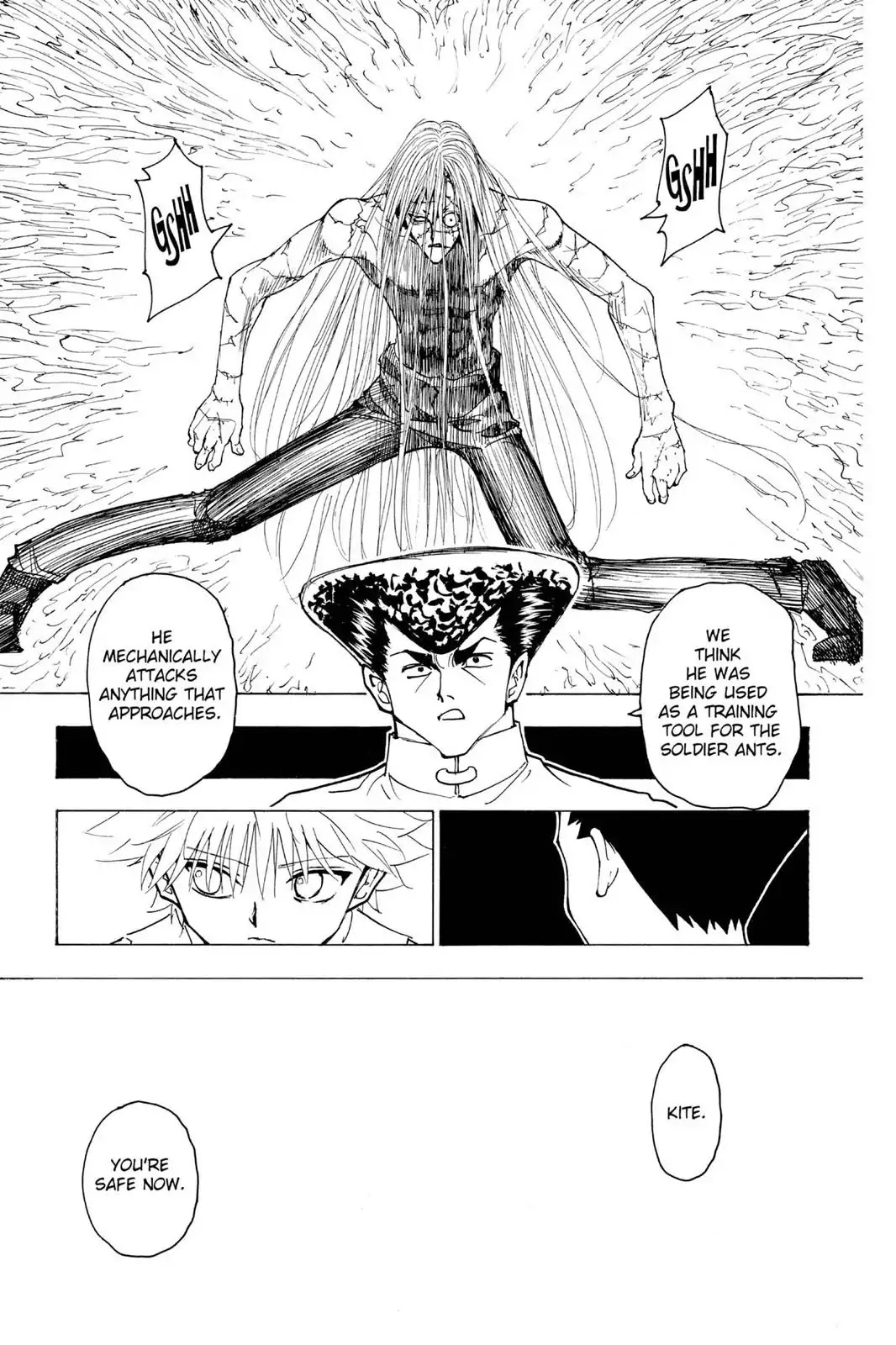 Hunter X Hunter chapter 222 page 5
