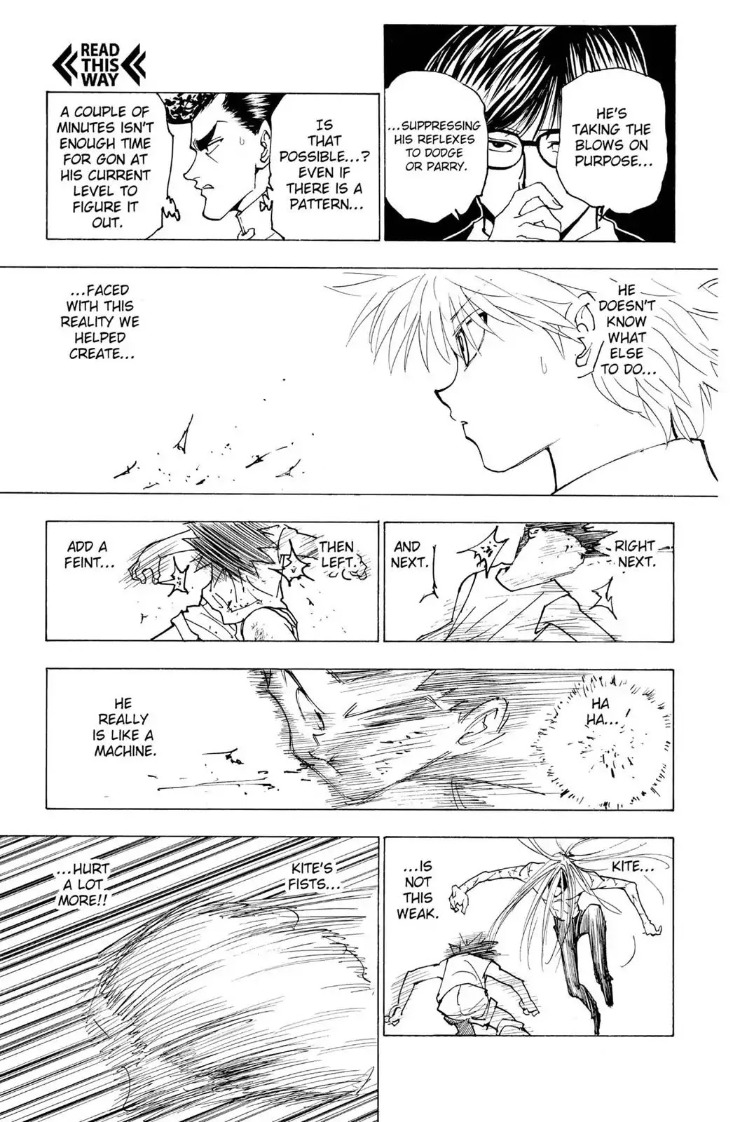 Hunter X Hunter chapter 222 page 9