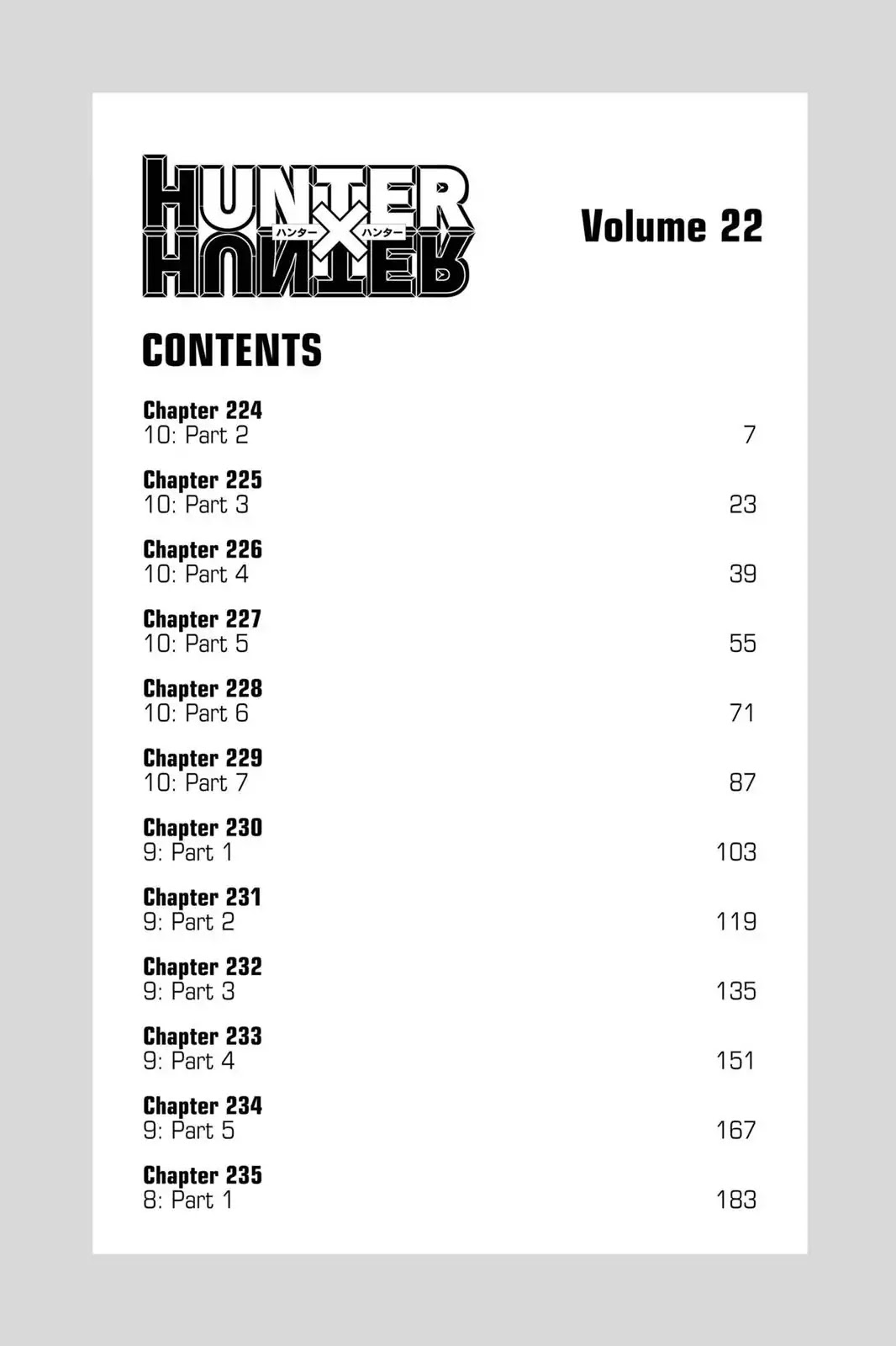 Hunter X Hunter chapter 224 page 6