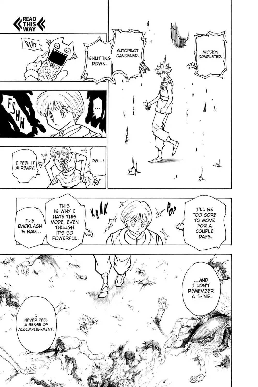 Hunter X Hunter chapter 227 page 9