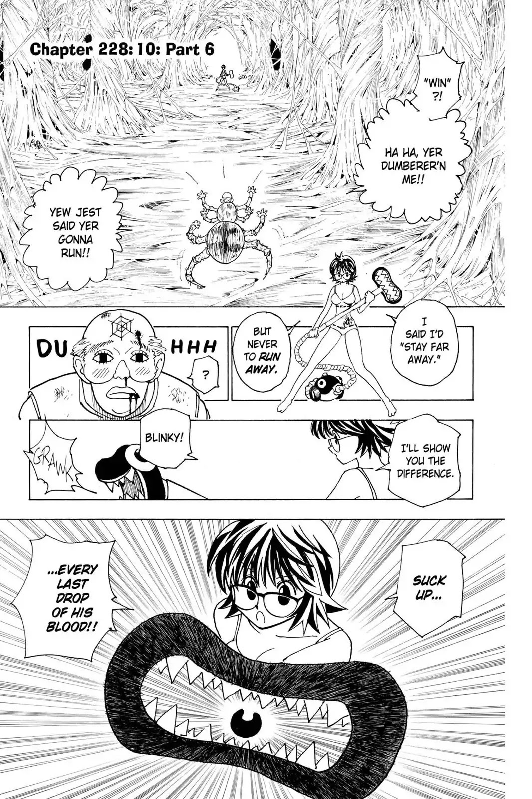 Hunter X Hunter chapter 228 page 1