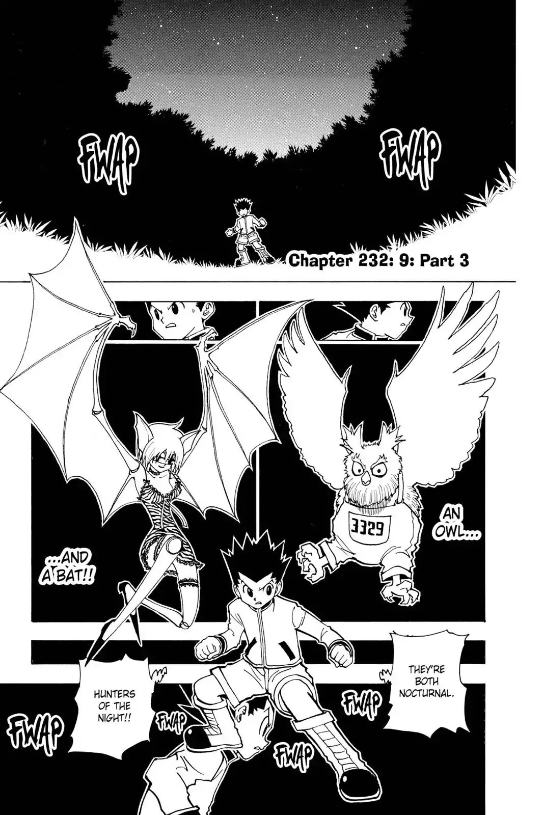 Hunter X Hunter chapter 232 page 1