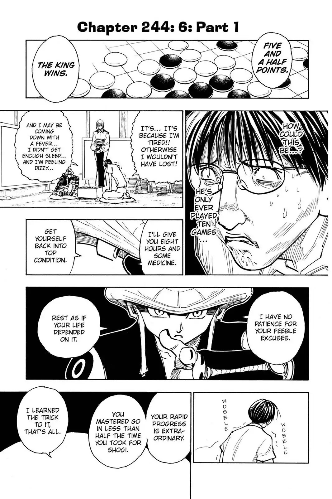 Hunter X Hunter chapter 244 page 1