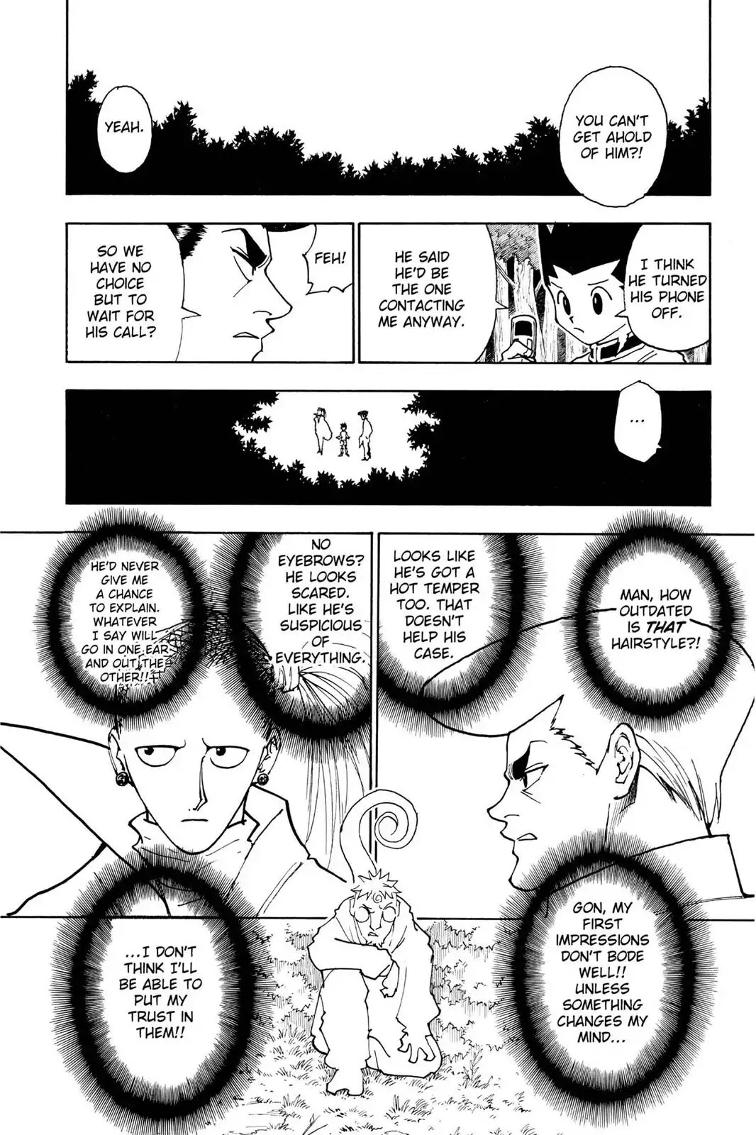 Hunter X Hunter chapter 244 page 7