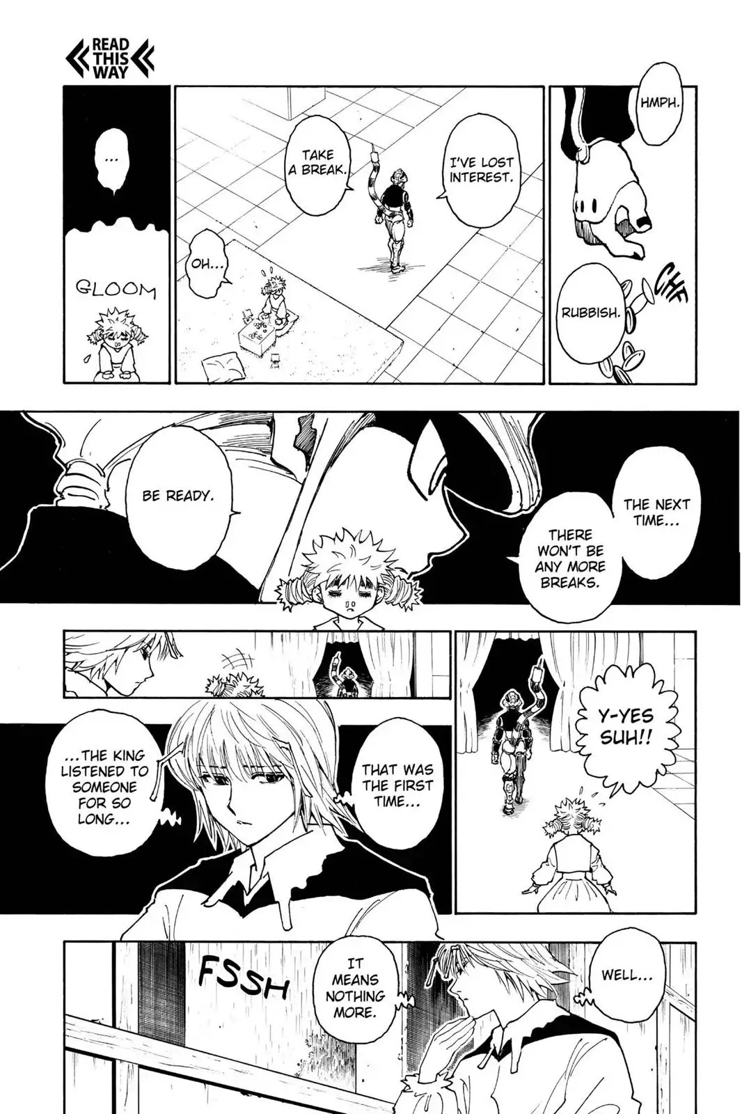 Hunter X Hunter chapter 247 page 7
