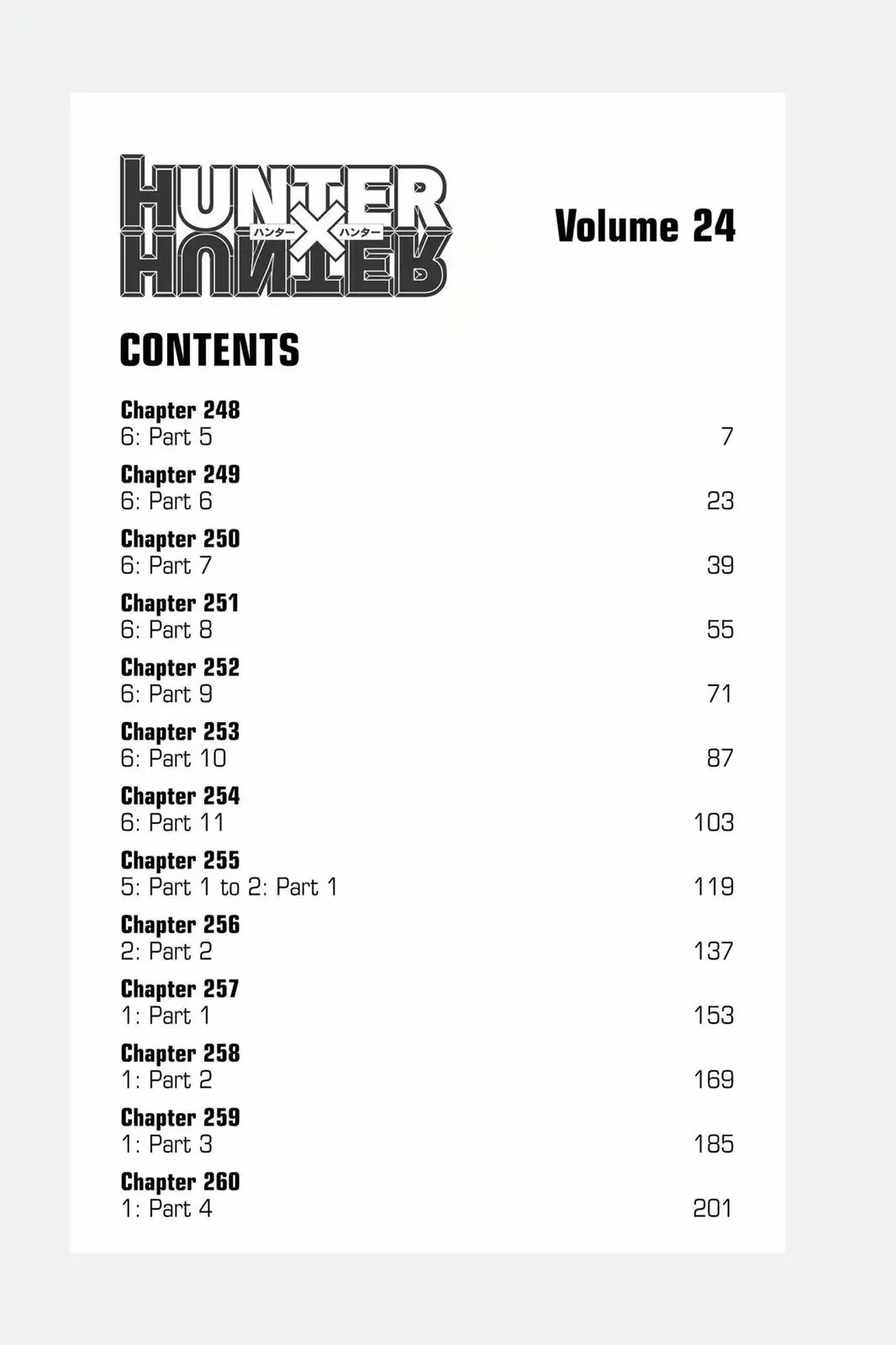 Hunter X Hunter chapter 248 page 6