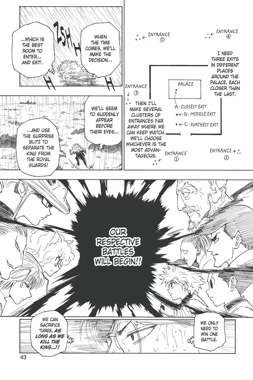 Hunter X Hunter chapter 250 page 5