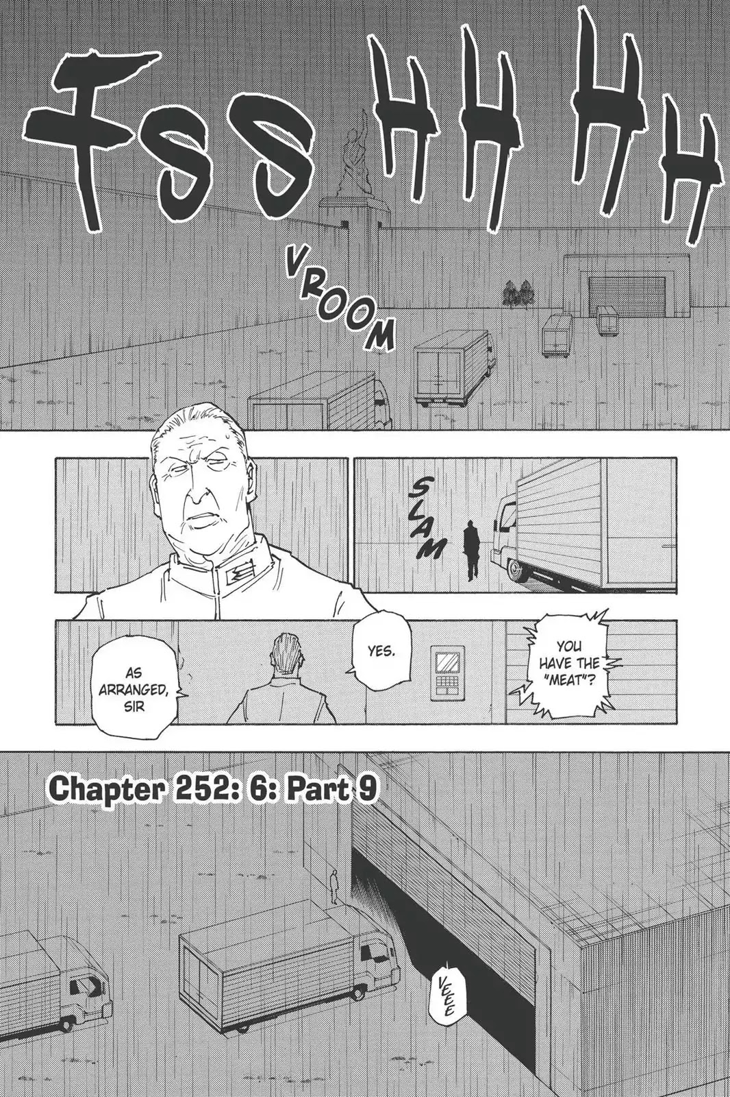 Hunter X Hunter chapter 252 page 1