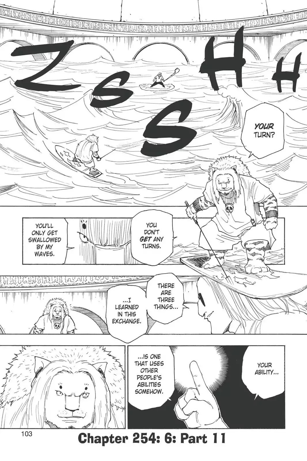 Hunter X Hunter chapter 254 page 1