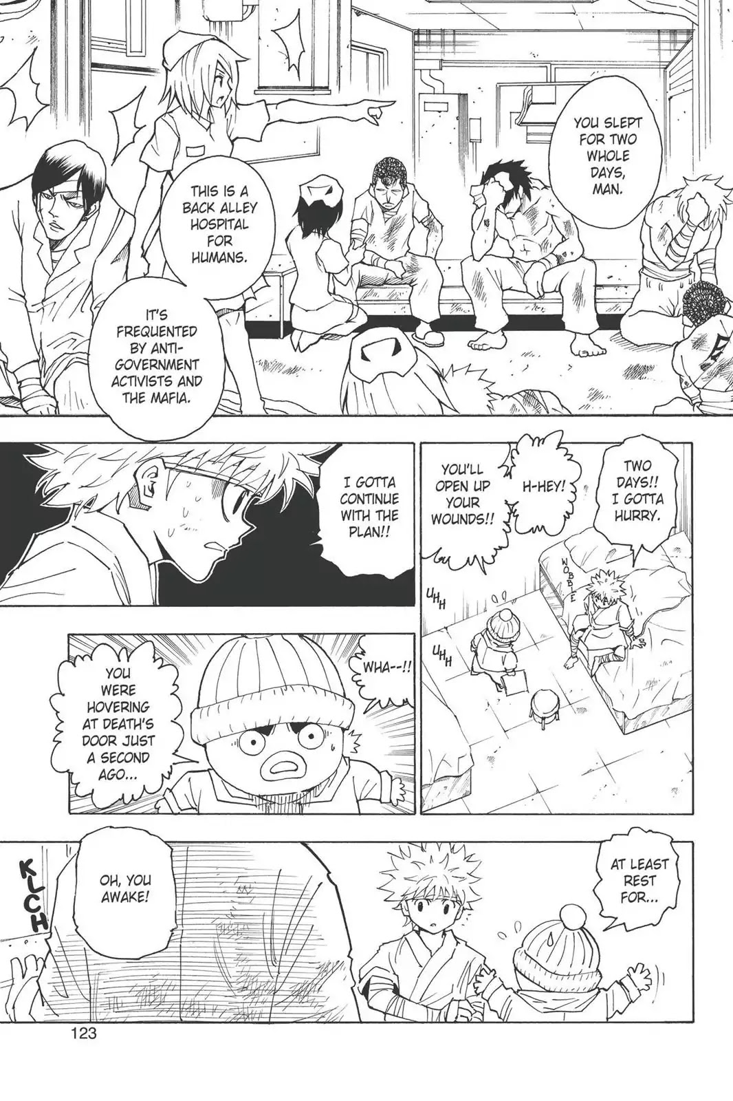 Hunter X Hunter chapter 255 page 4
