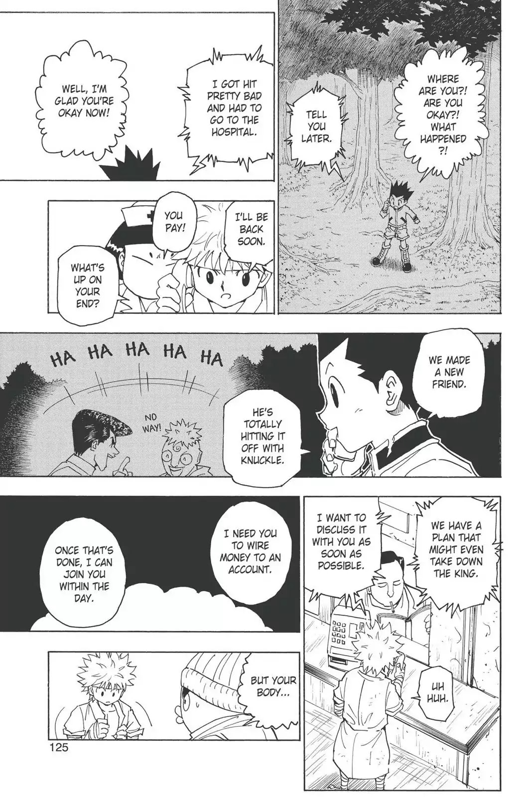 Hunter X Hunter chapter 255 page 6