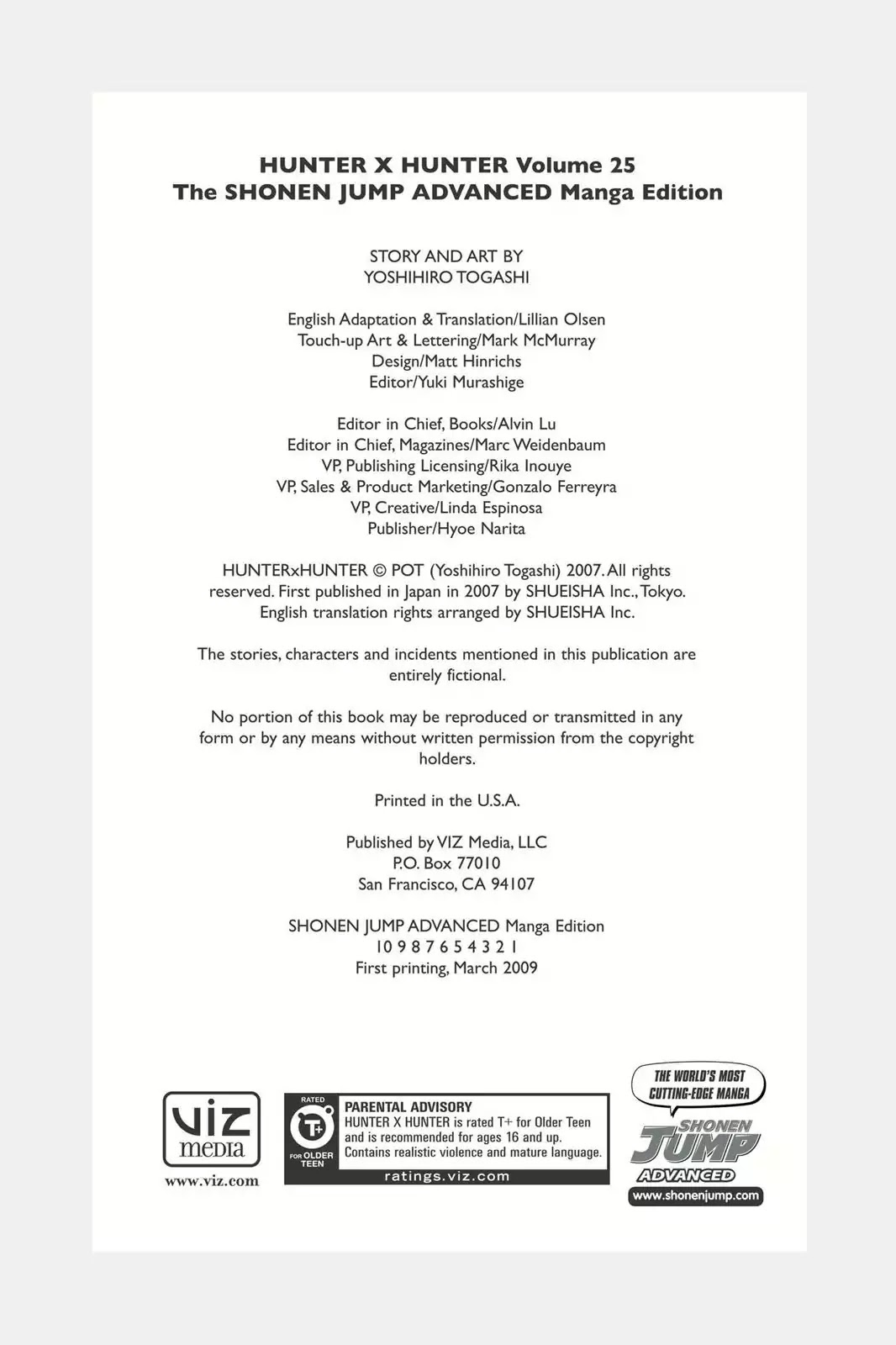 Hunter X Hunter chapter 261 page 3