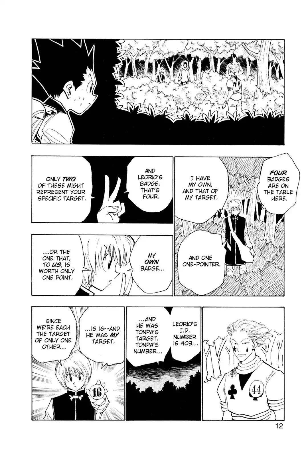 Hunter X Hunter chapter 27 page 12