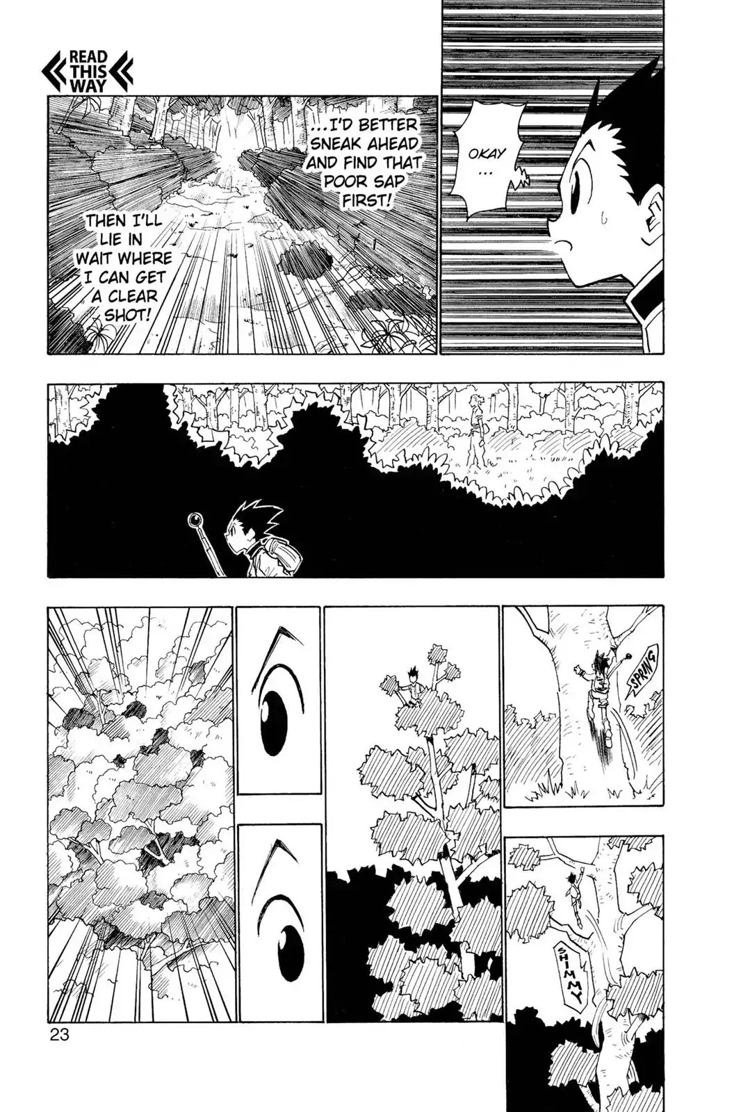 Hunter X Hunter chapter 27 page 23