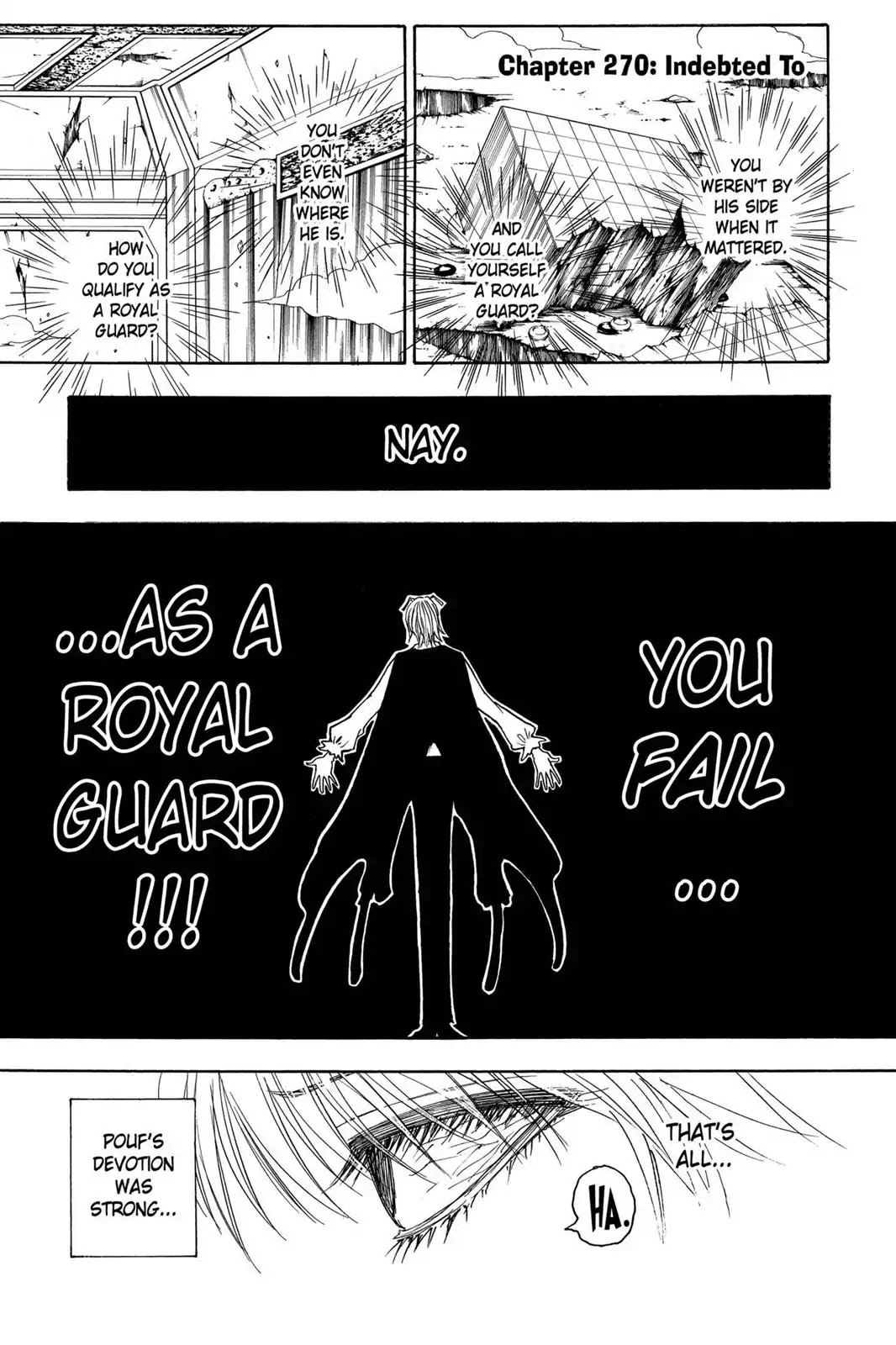 Hunter X Hunter chapter 270 page 1