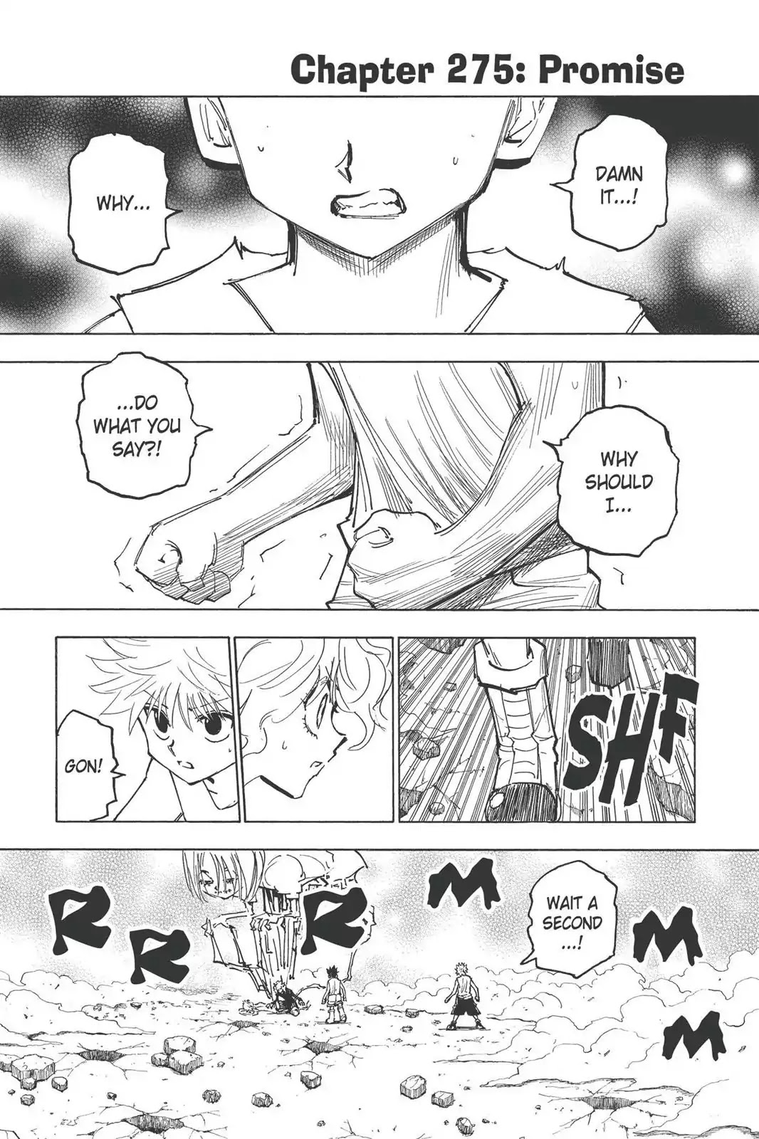 Hunter X Hunter chapter 275 page 1
