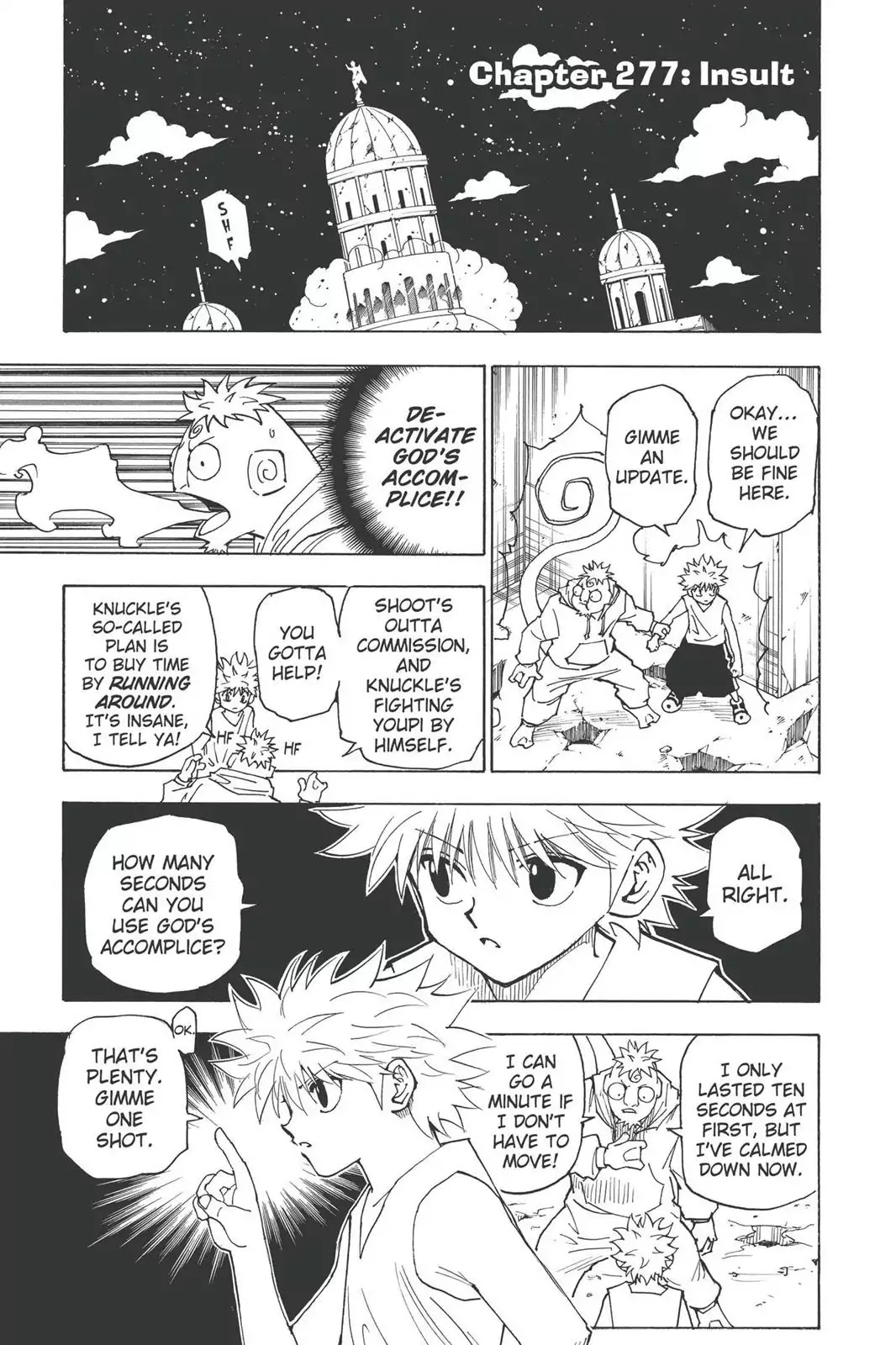 Hunter X Hunter chapter 277 page 1