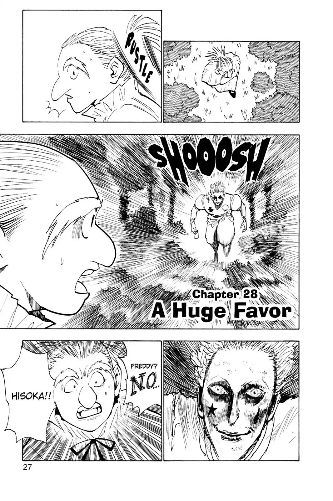 Hunter X Hunter chapter 28 page 1