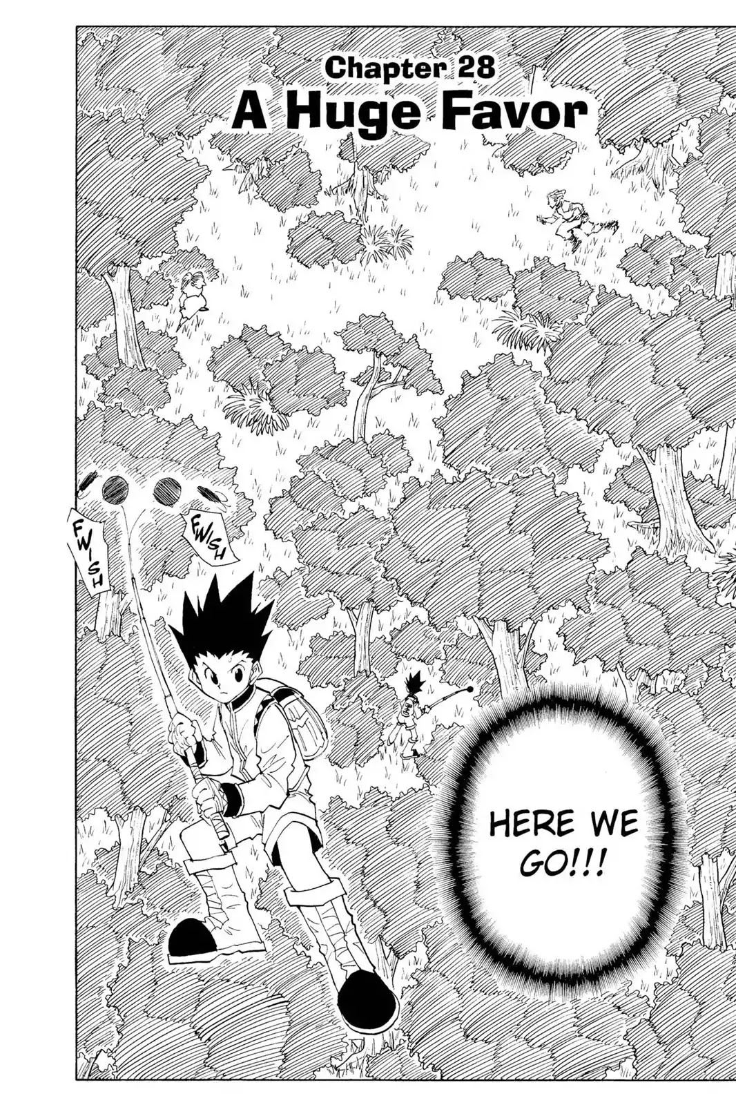 Hunter X Hunter chapter 28 page 2
