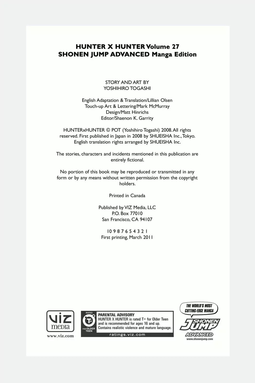 Hunter X Hunter chapter 281 page 3