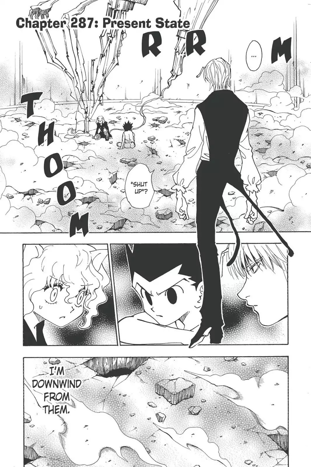 Hunter X Hunter chapter 287 page 1