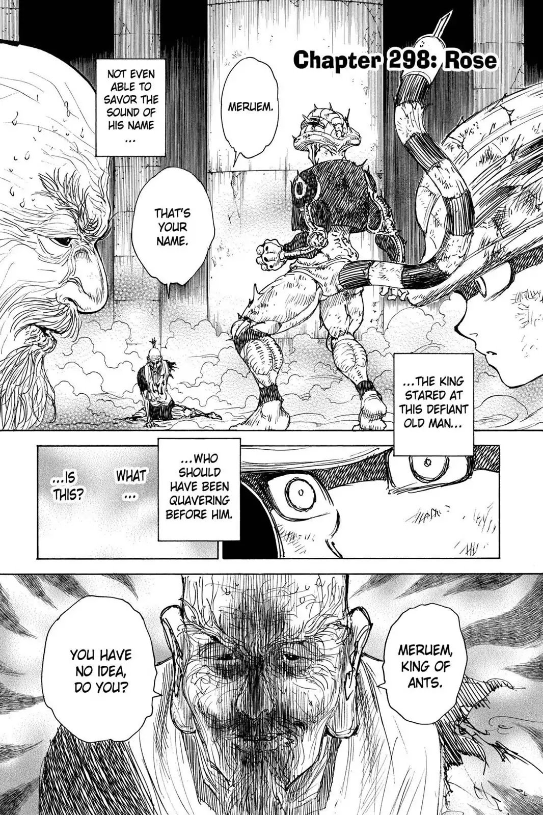 Hunter X Hunter chapter 298 page 1