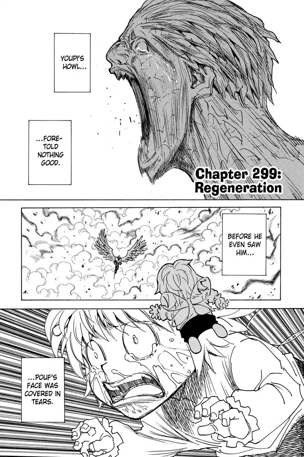Hunter X Hunter chapter 299 page 1