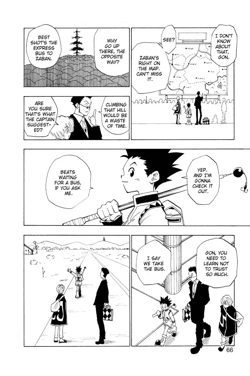 Hunter X Hunter chapter 3 page 4
