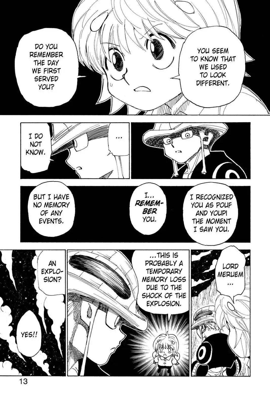 Hunter X Hunter chapter 301 page 13