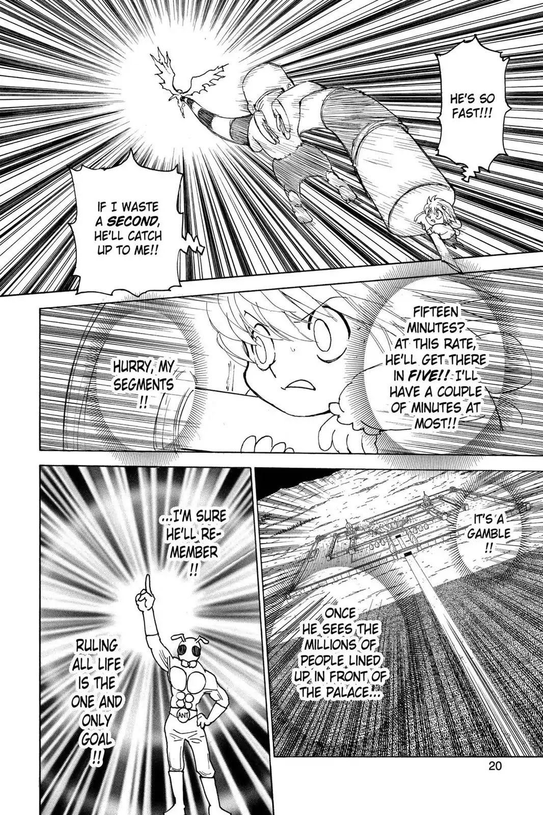 Hunter X Hunter chapter 301 page 20