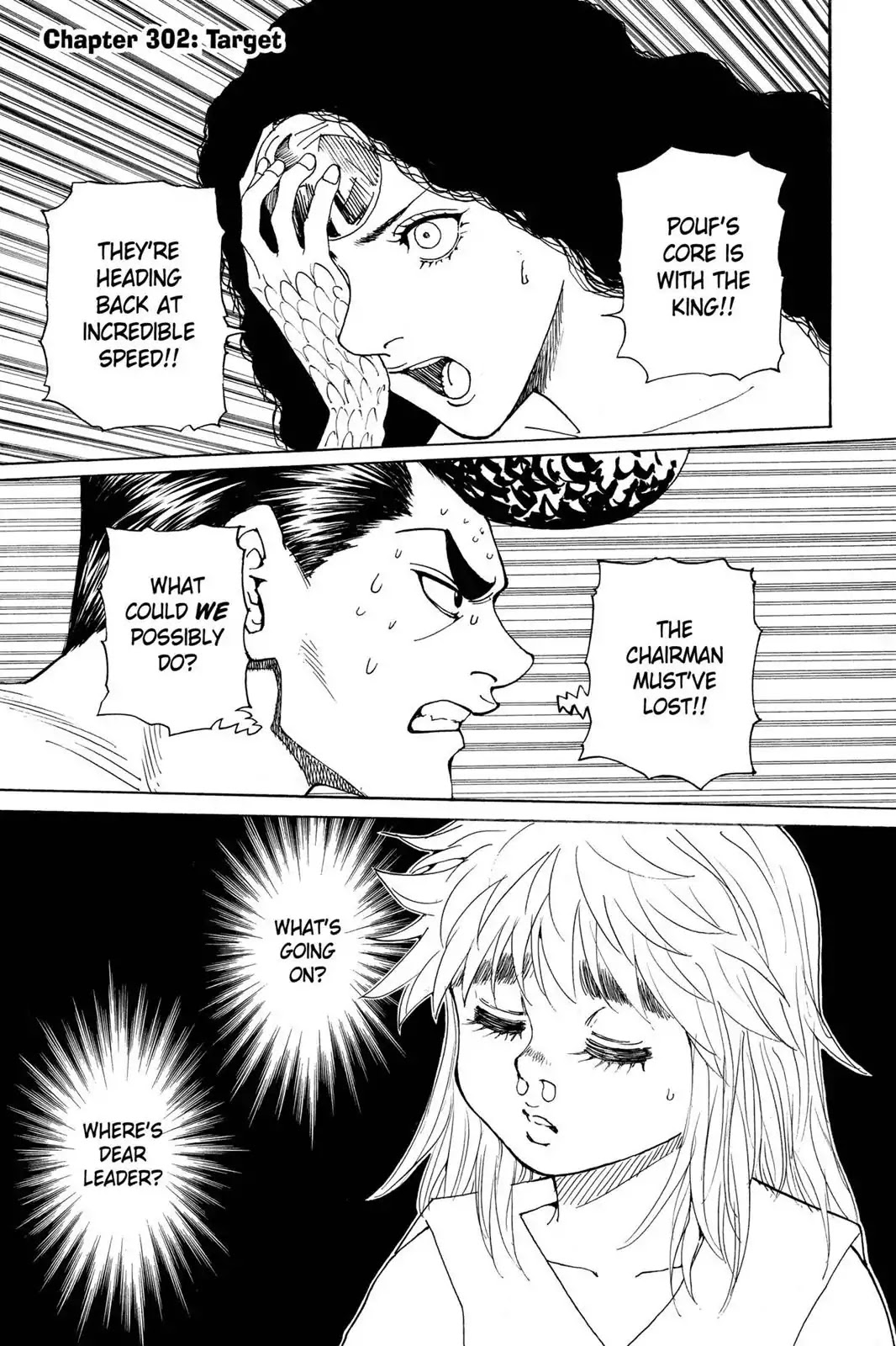 Hunter X Hunter chapter 302 page 1