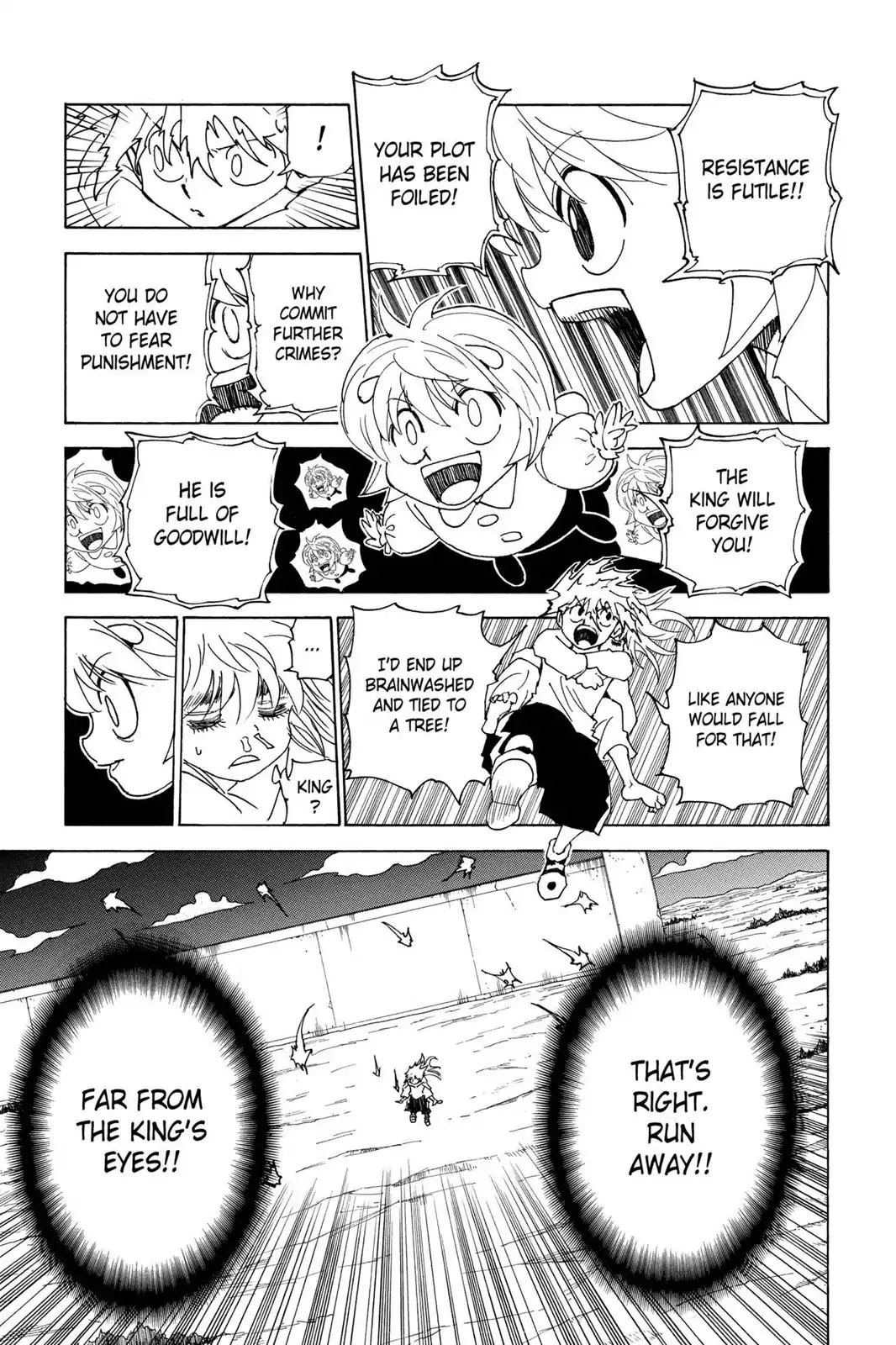 Hunter X Hunter chapter 303 page 5
