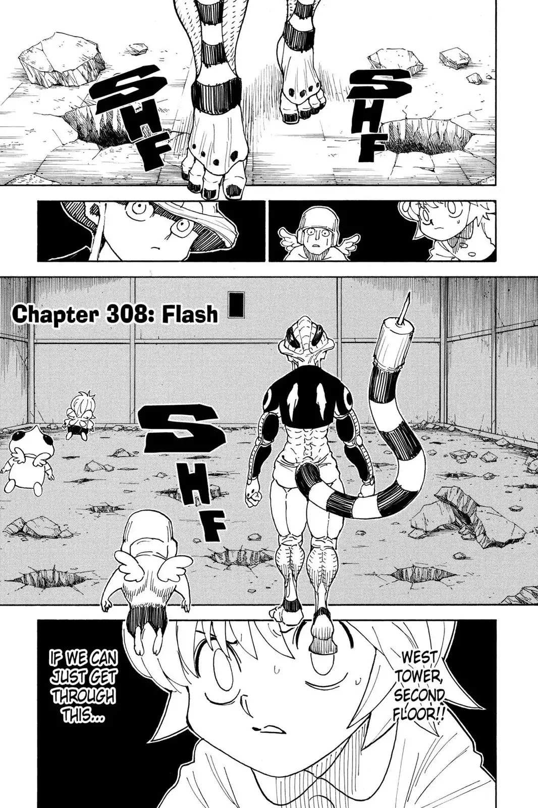 Hunter X Hunter chapter 308 page 1