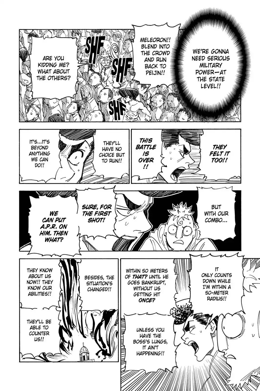 Hunter X Hunter chapter 308 page 11