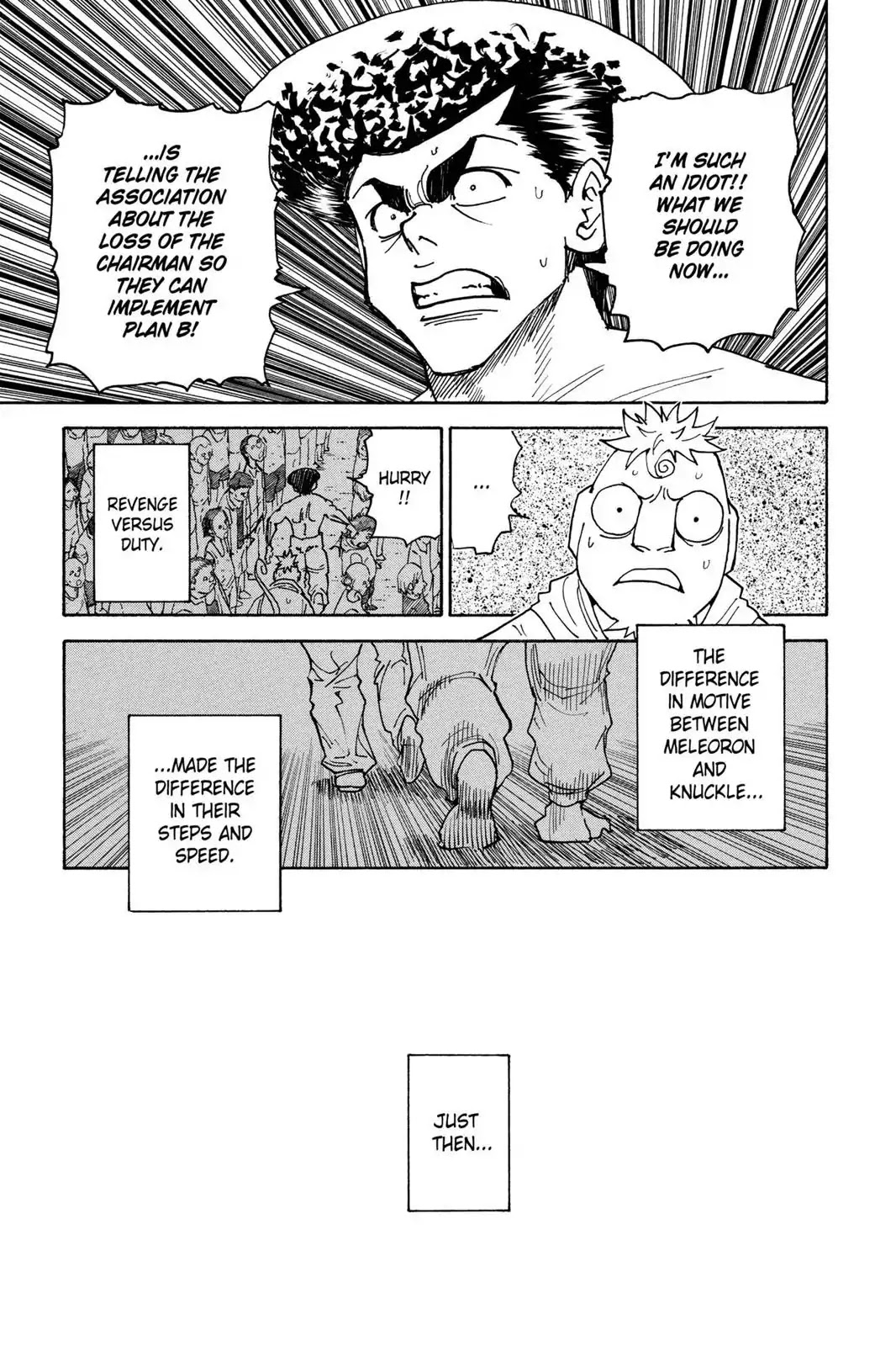 Hunter X Hunter chapter 308 page 12