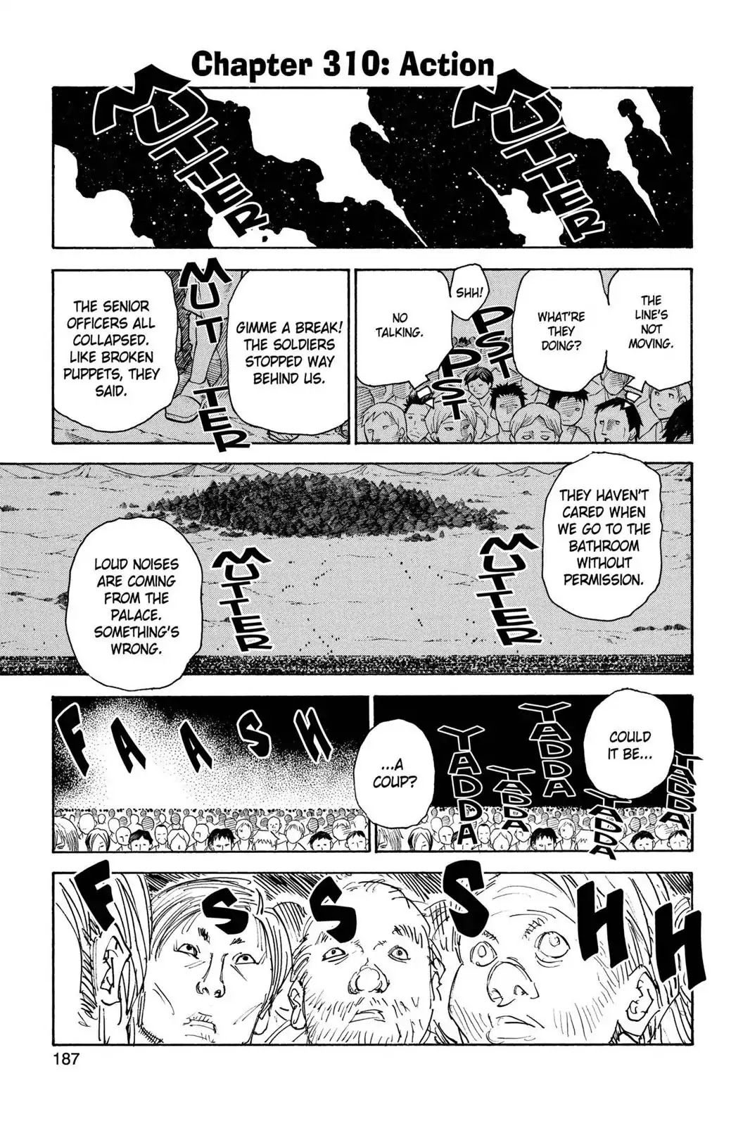Hunter X Hunter chapter 310 page 1
