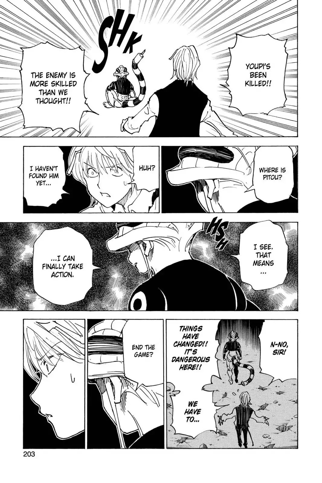 Hunter X Hunter chapter 310 page 17