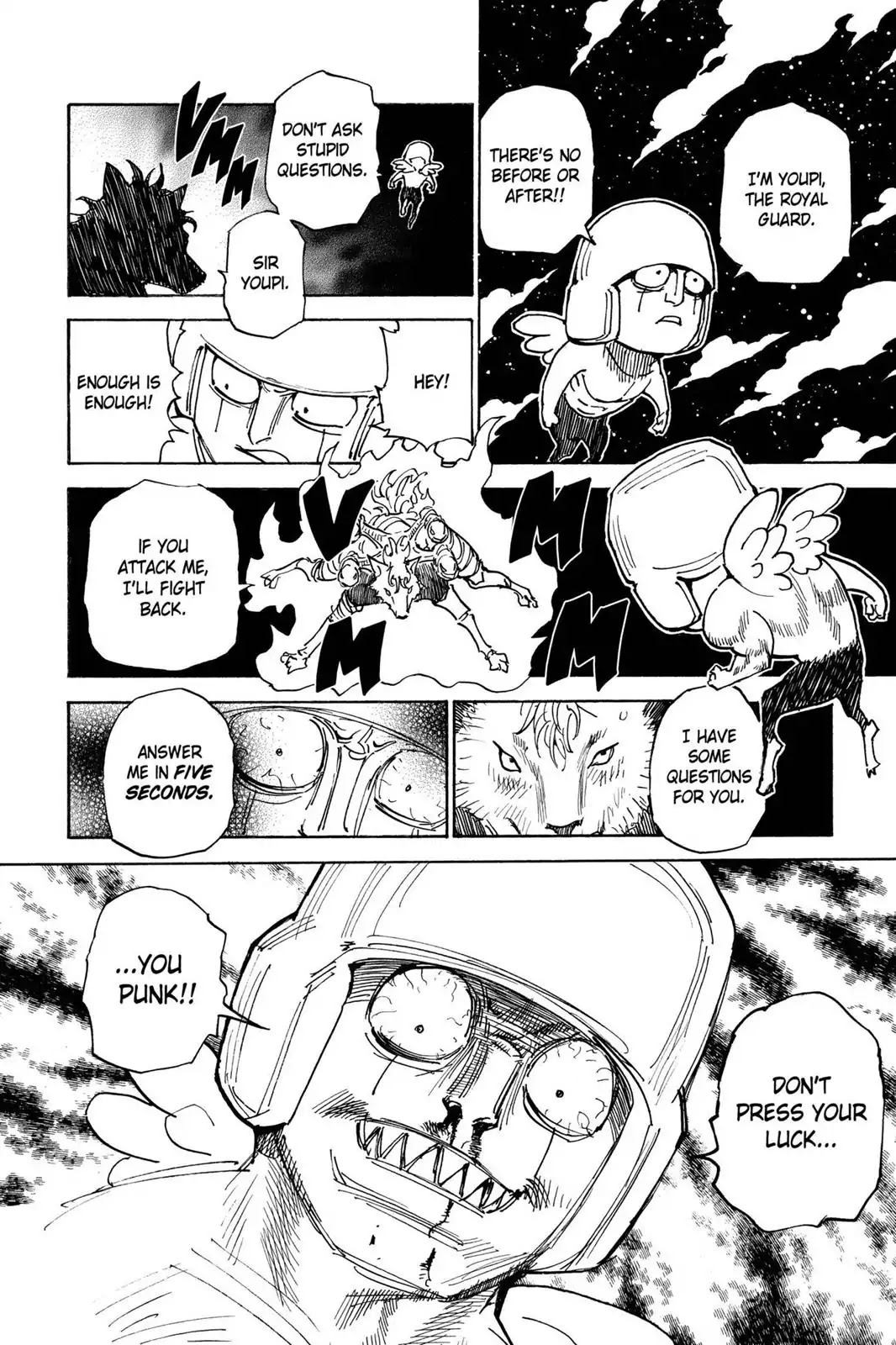 Hunter X Hunter chapter 310 page 8