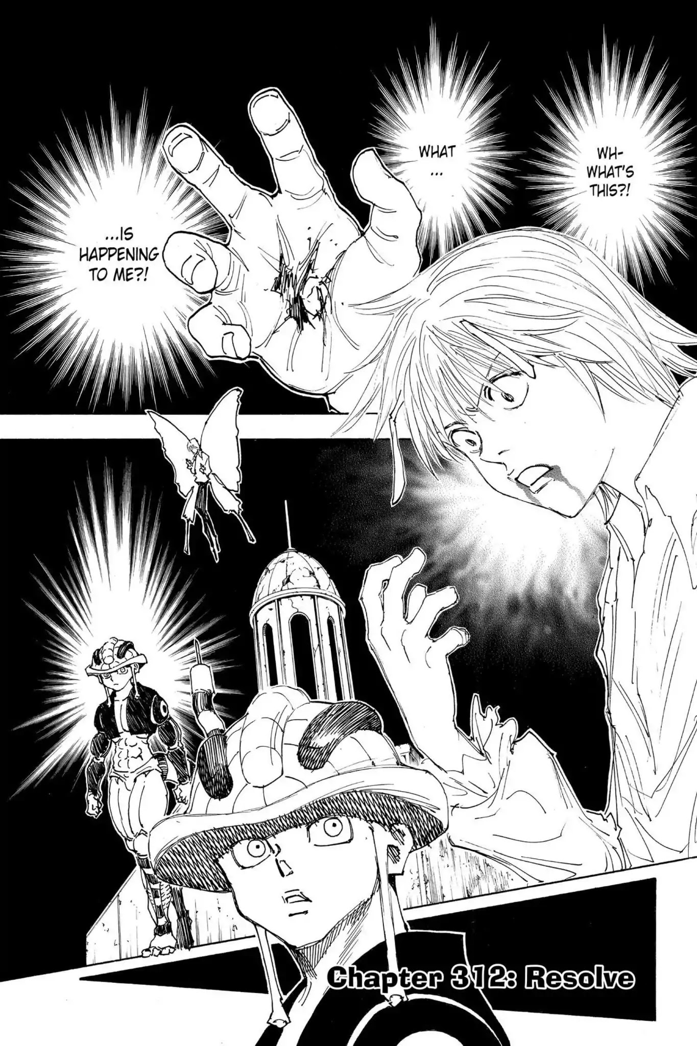 Hunter X Hunter chapter 312 page 1