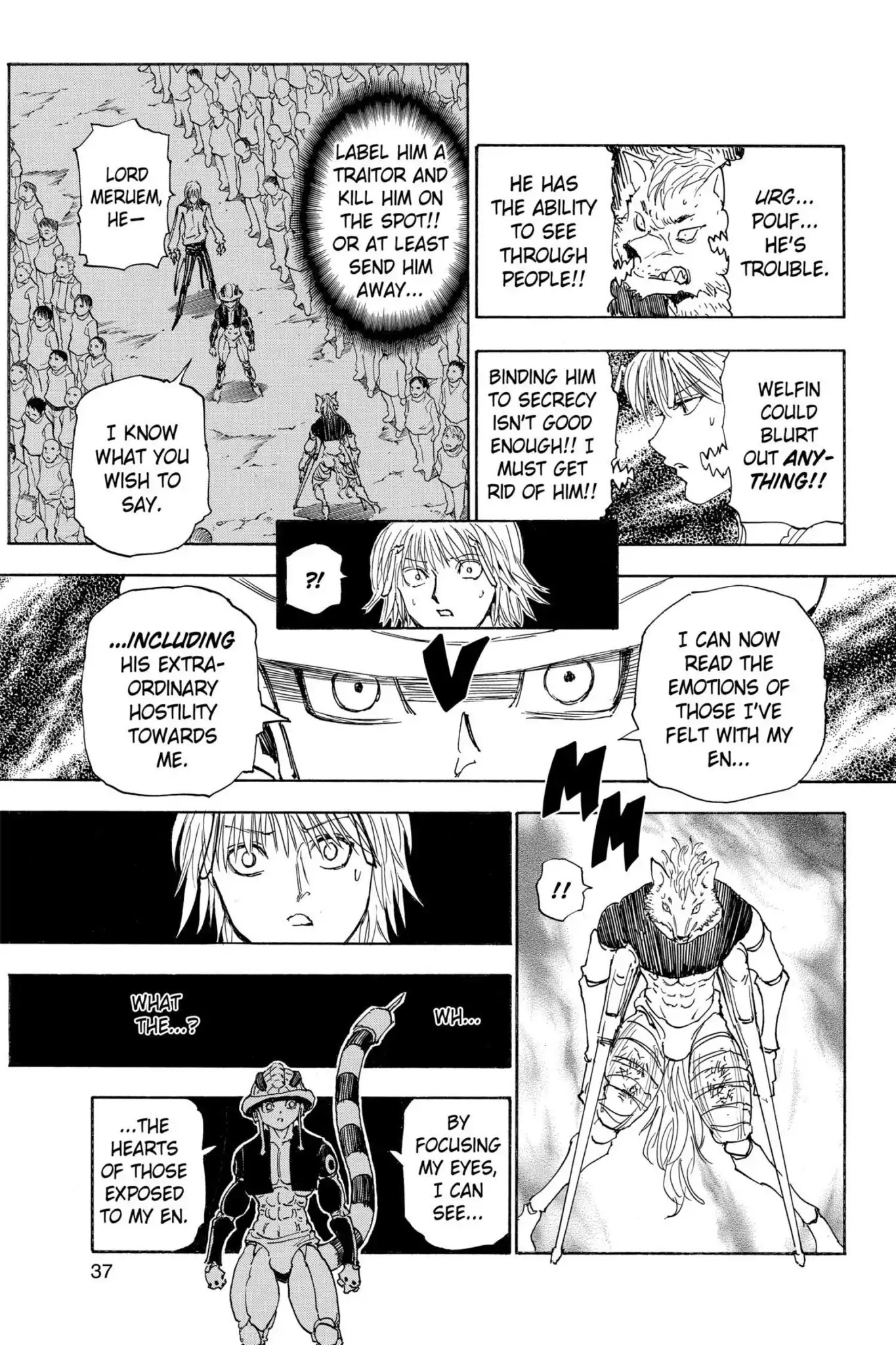 Hunter X Hunter chapter 312 page 8