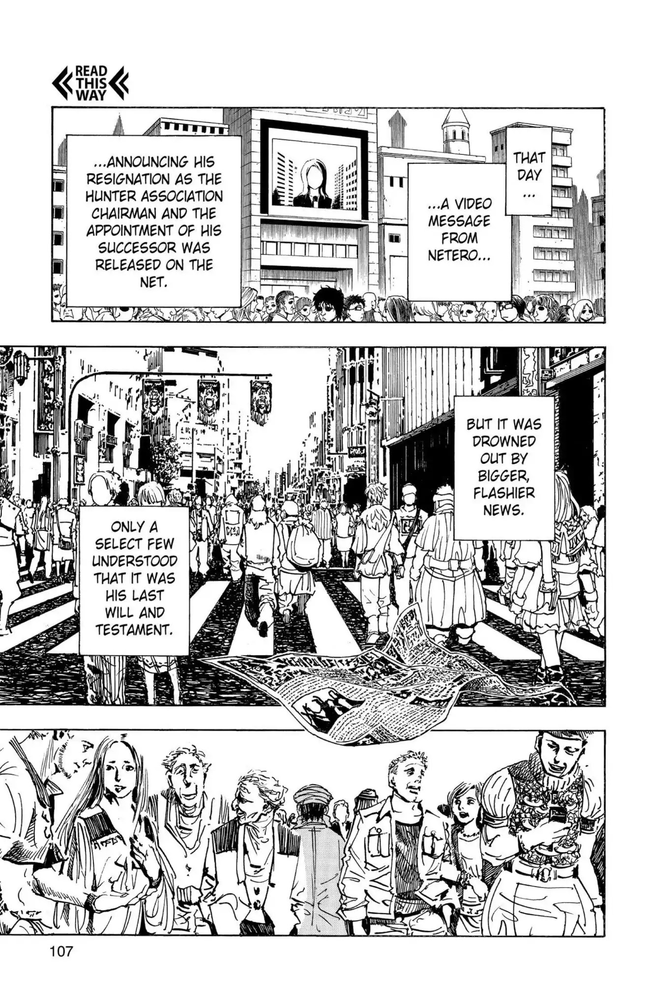 Hunter X Hunter chapter 315 page 18