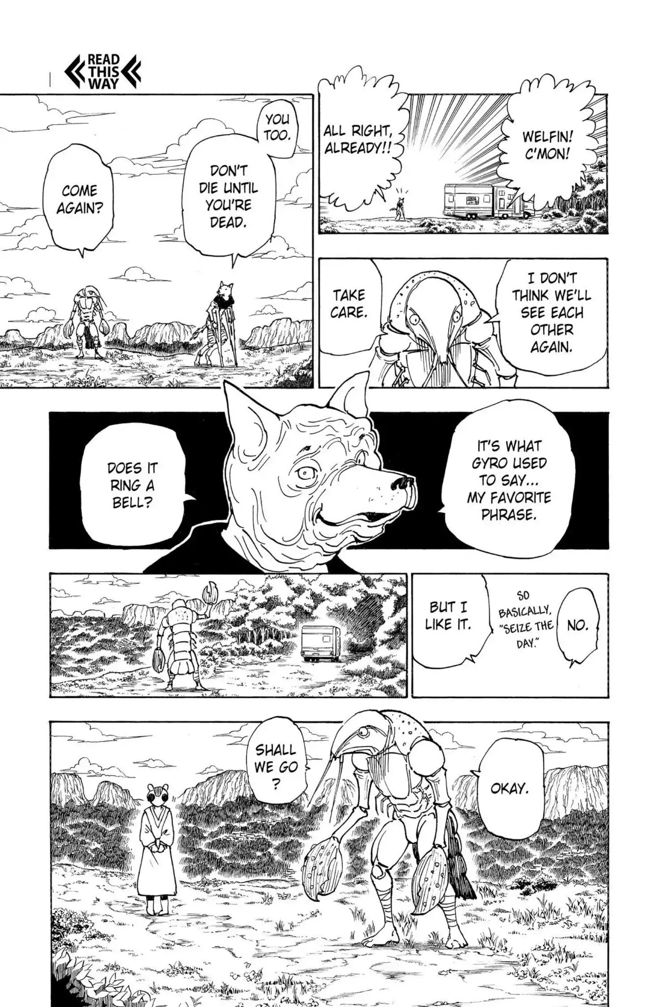 Hunter X Hunter chapter 315 page 3