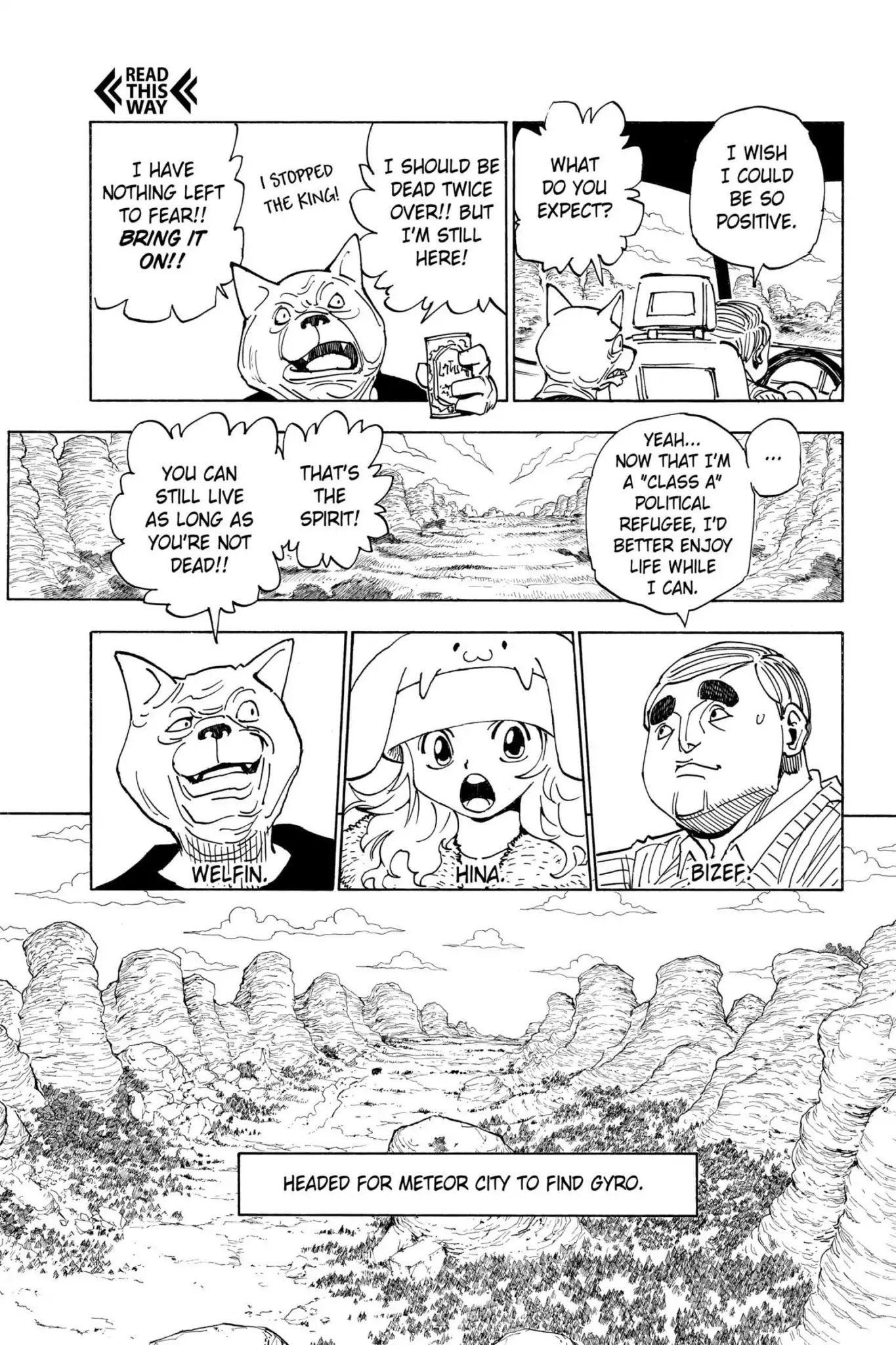 Hunter X Hunter chapter 315 page 5