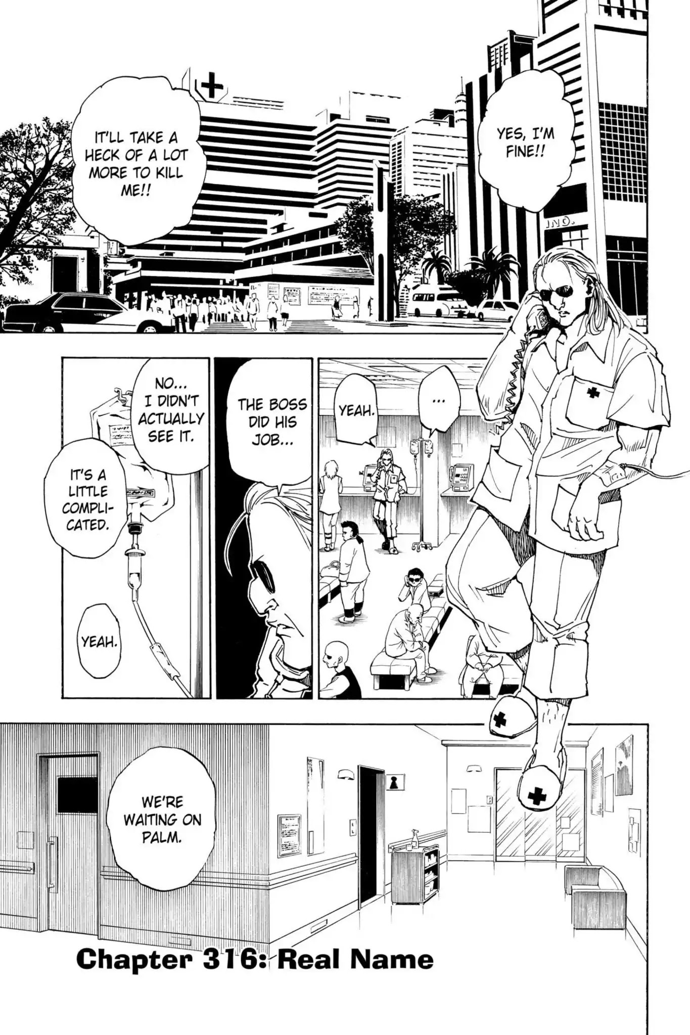 Hunter X Hunter chapter 316 page 1