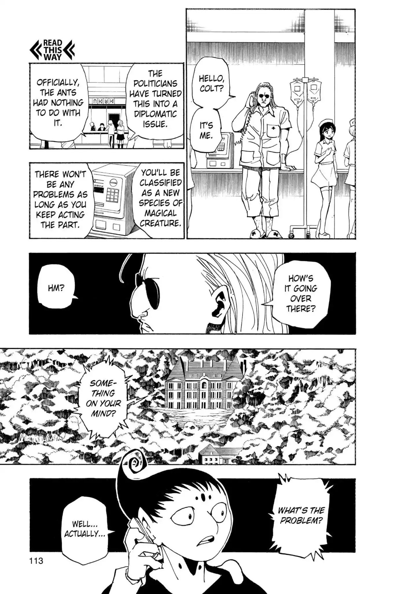 Hunter X Hunter chapter 316 page 5