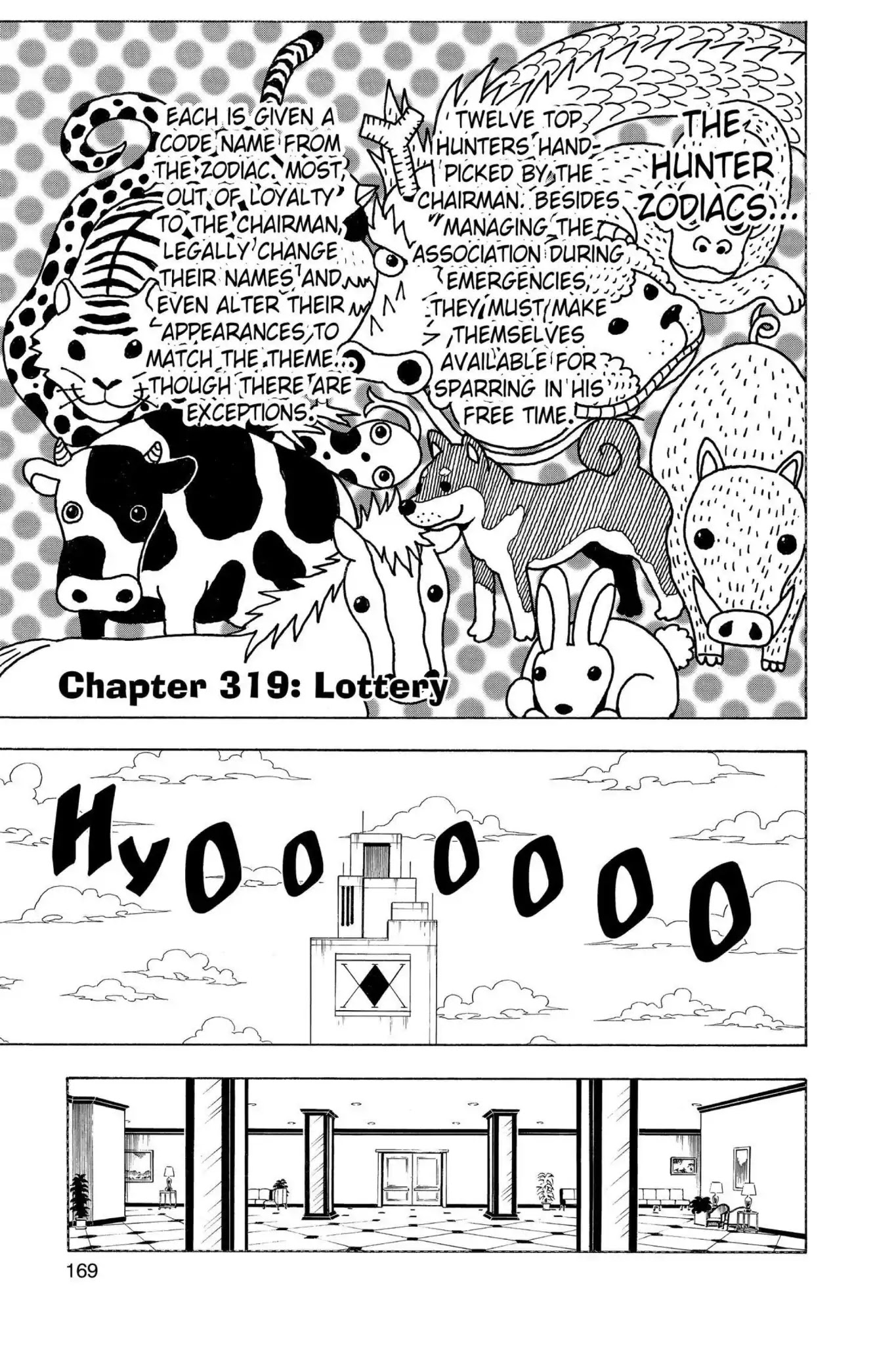 Hunter X Hunter chapter 319 page 1