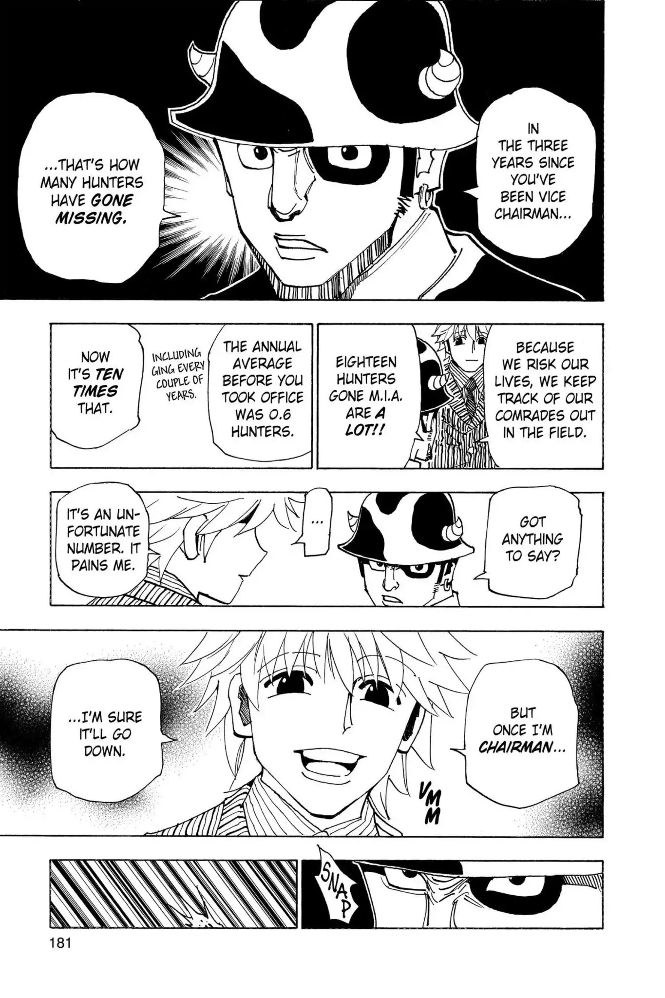 Hunter X Hunter chapter 319 page 11