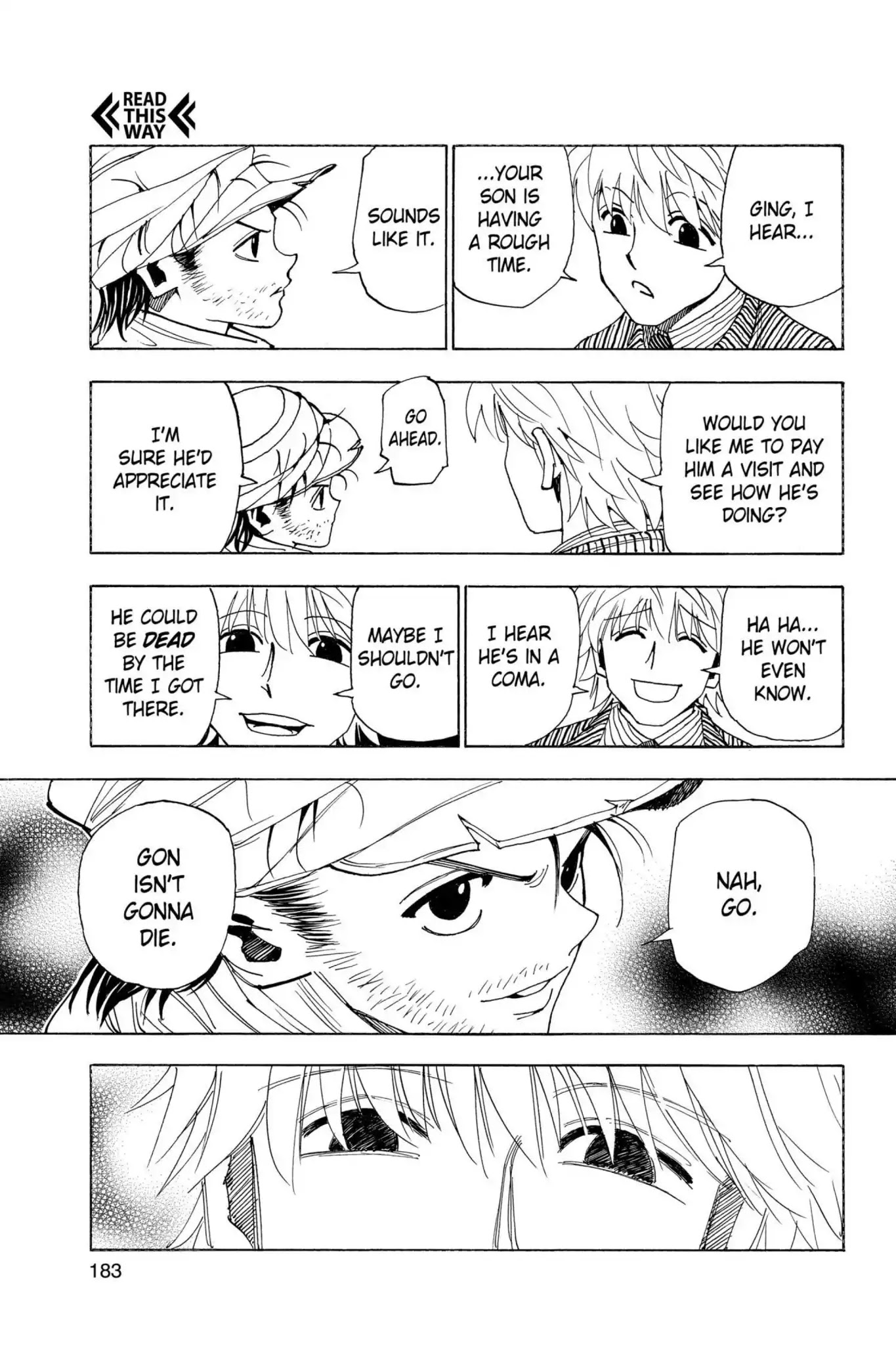 Hunter X Hunter chapter 319 page 13