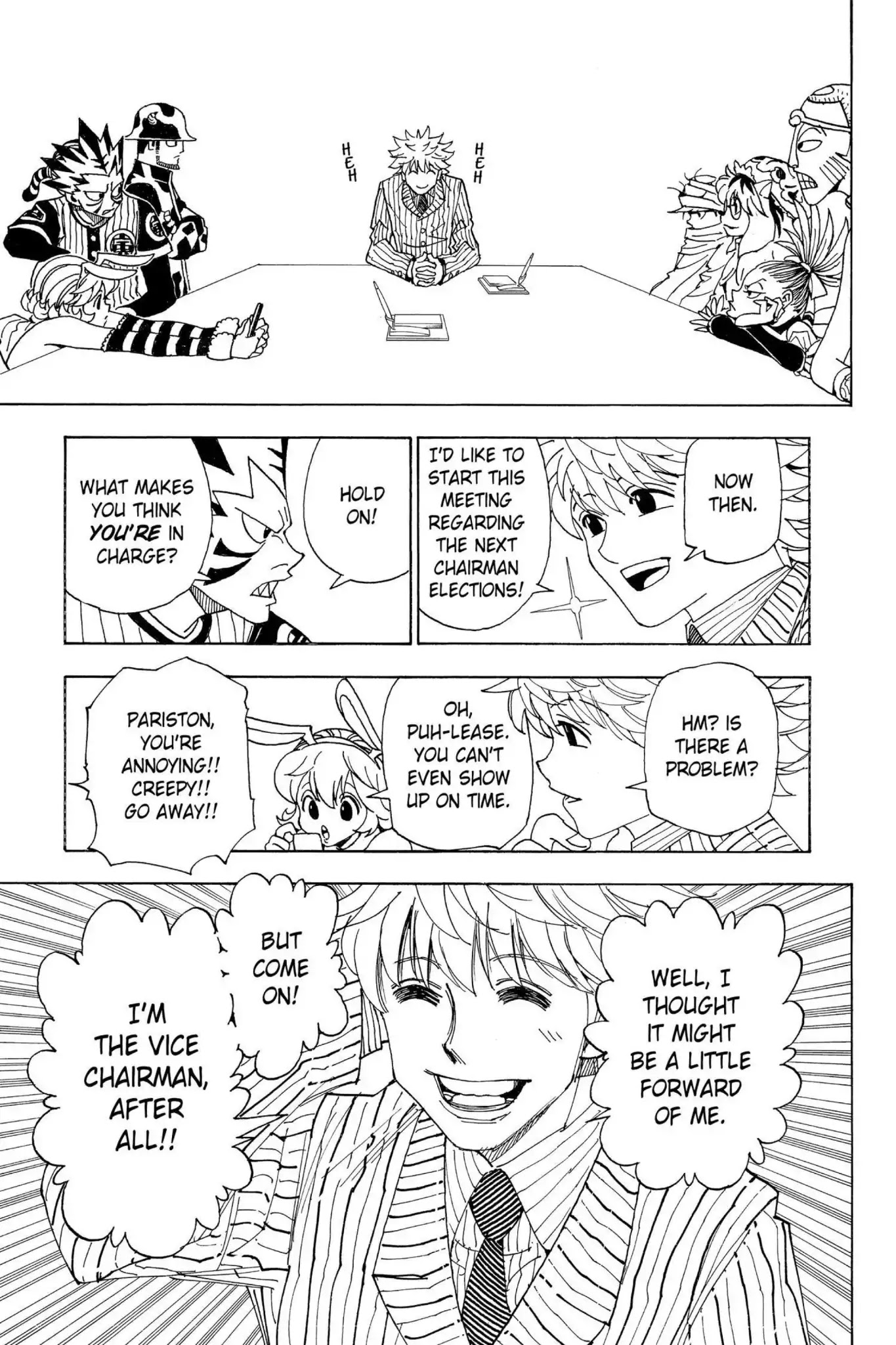 Hunter X Hunter chapter 319 page 4